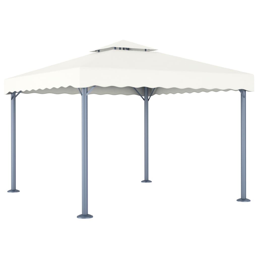 foto del prodotto gazebo 300x300 cm crema alluminio