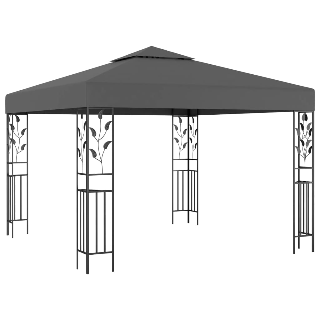 foto del prodotto gazebo 3x3 m antracite