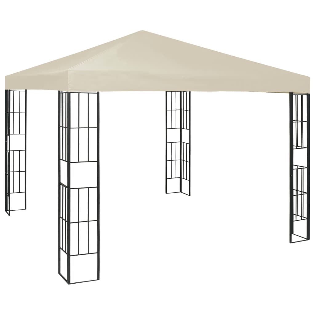foto del prodotto gazebo 3x3 m crema vidaxl