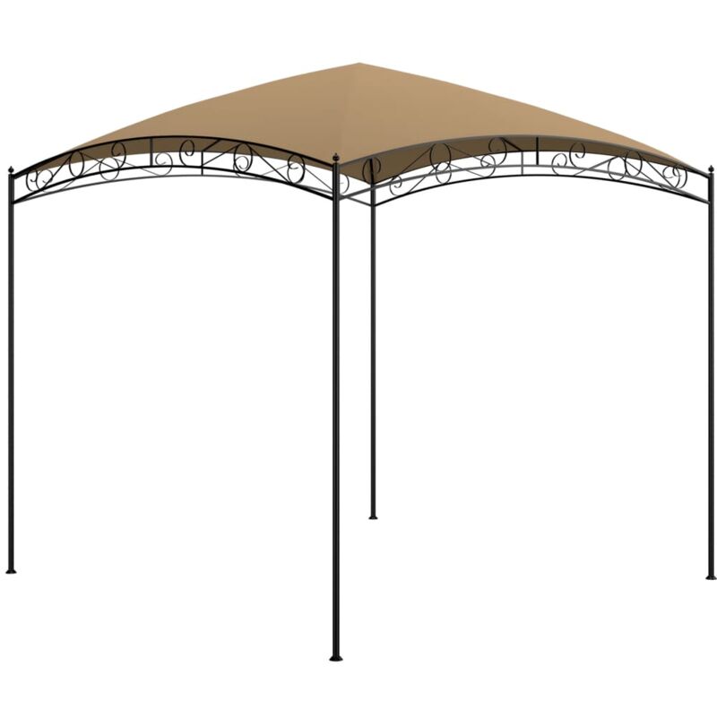 foto del prodotto gazebo 3x3x2,65 m grigio talpa 180 g m vidaxl