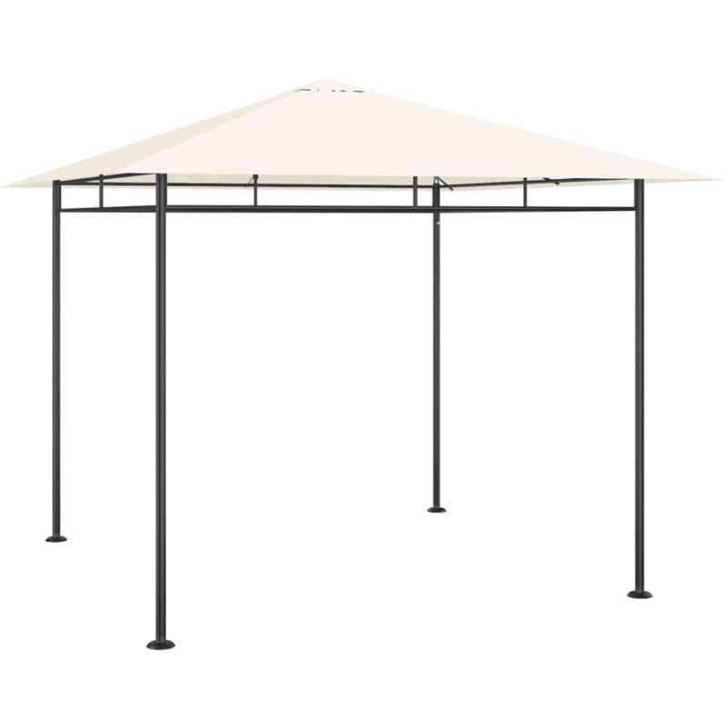foto del prodotto gazebo 3x3x2,7 m crema 180 g m vidaxl