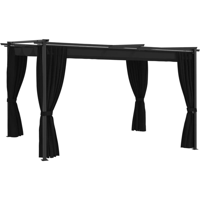 foto del prodotto gazebo 4x3 m antracite