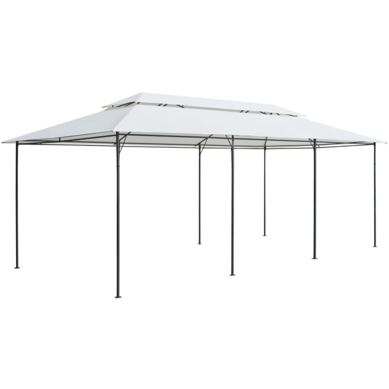 foto del prodotto gazebo 600x298x270 cm bianco 180g m vidaxl