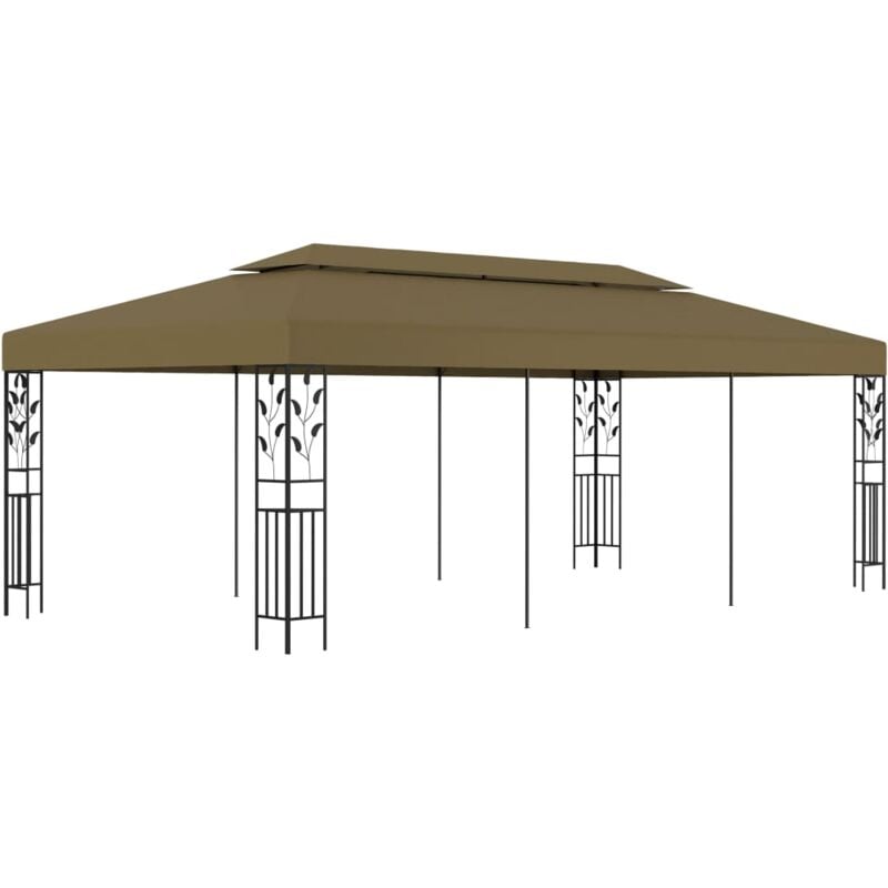 foto del prodotto gazebo 6x3 m grigio talpa 180 g m vidaxl