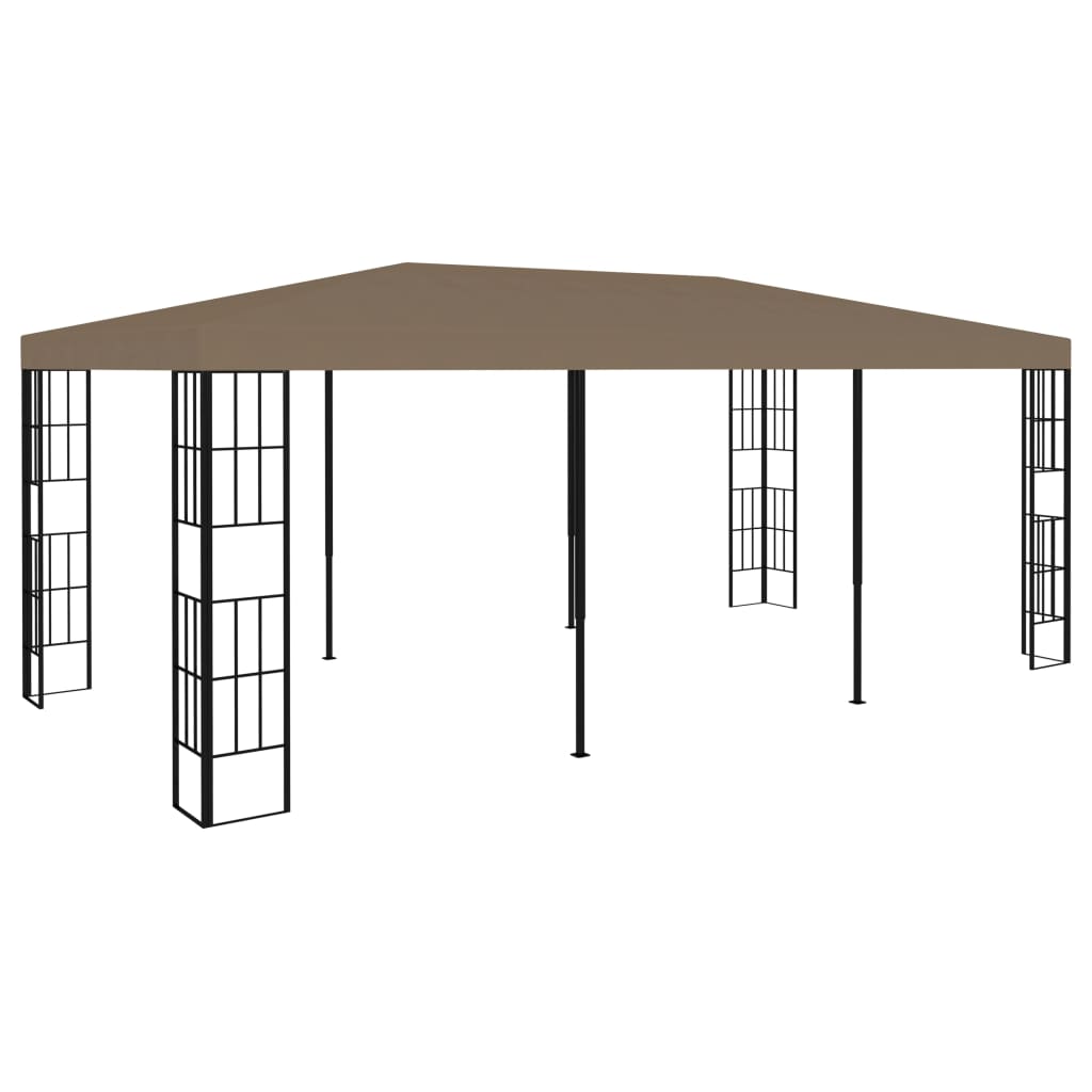 foto del prodotto gazebo 6x3 m grigio talpa