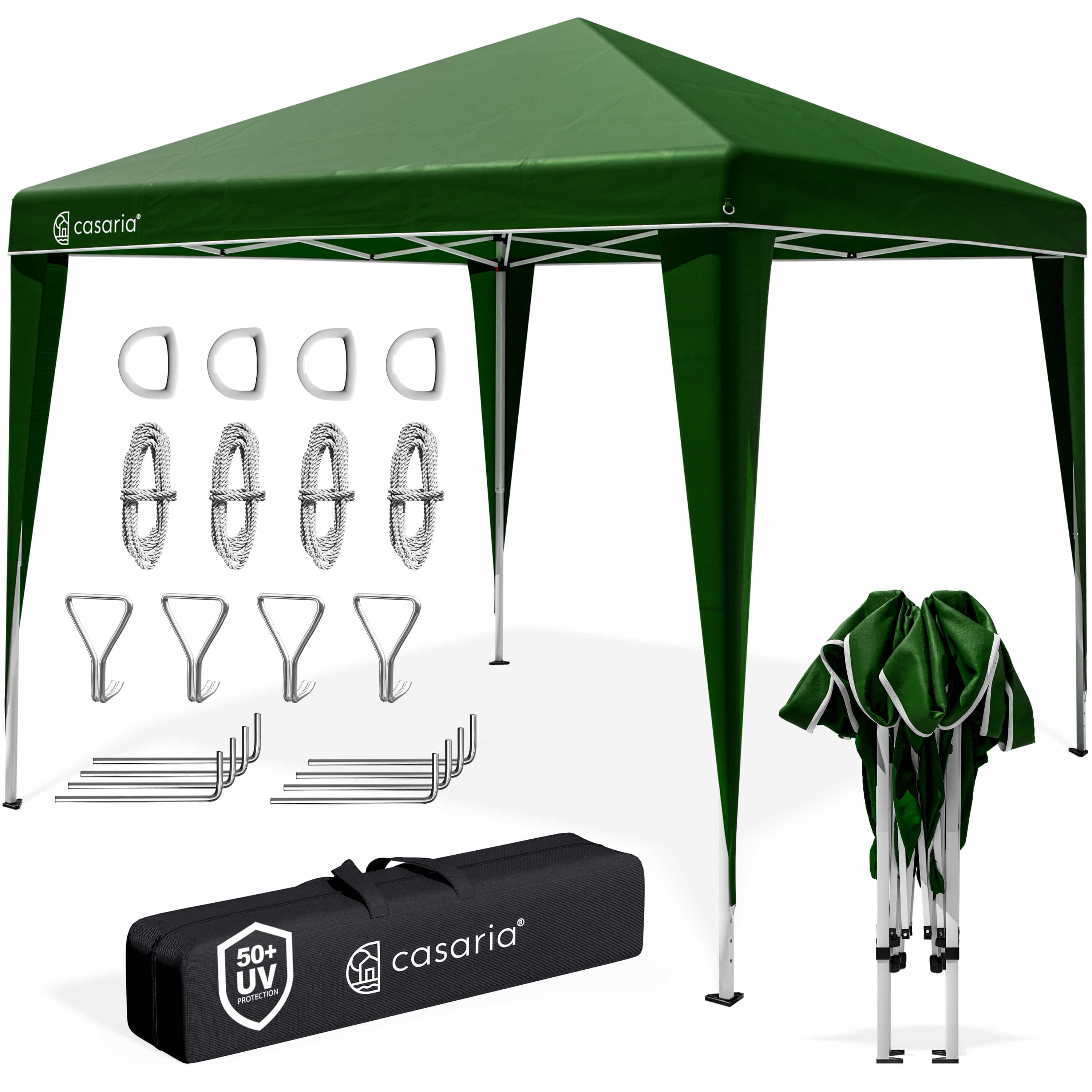 foto del prodotto gazebo da giardino capri verde 3x3m