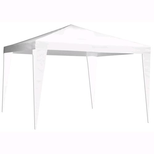 foto del prodotto gazebo da giardino mod. oasis struttura in acciaio telo bianco 300x300 cm.