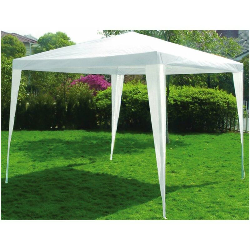 foto del prodotto gazebo gelsomino mt. 3x3 bianco
