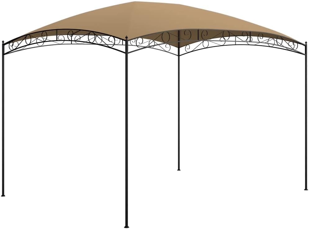 foto del prodotto gazebo in acciaio resistente con tende da sole per feste all 39 aperto 3x4x2,65m