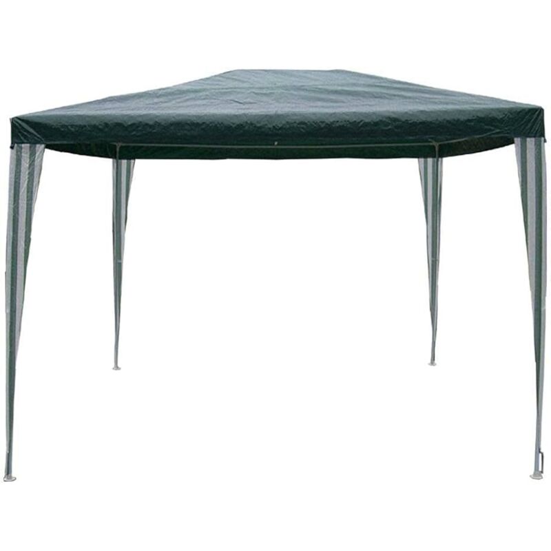 immagine 0 del prodotto gazebo in acciaio verde 3x2 mt 2,6h con tubolari macon
