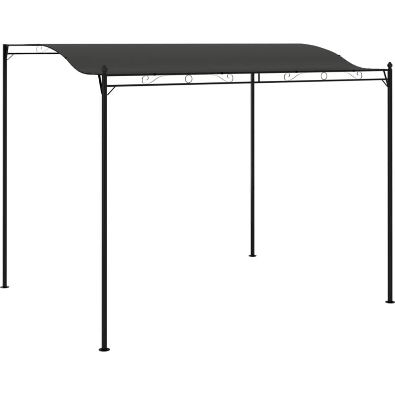 foto del prodotto gazebo in tessuto 3 x 2,5 m gazebo da giardino vari colori colore antracite