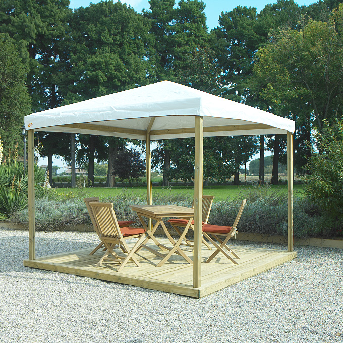 foto del prodotto gazebo joy pocket 300x300 cm impr. con copertura pvc