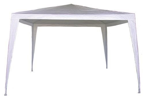 foto del prodotto gazebo leggero bianco 3x3 acciaio pe