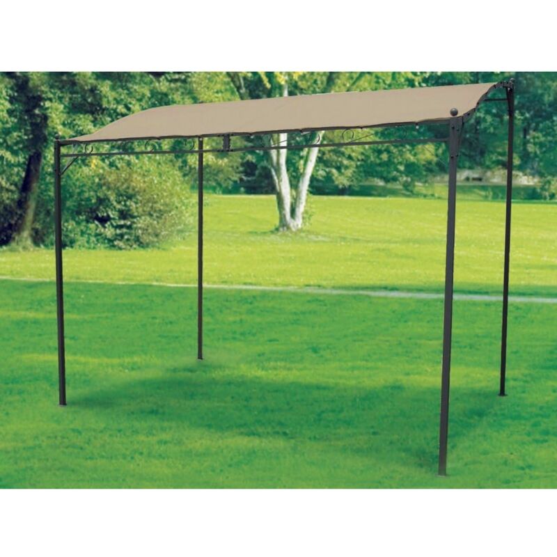 foto del prodotto gazebo mt 3x2 antracite e beige