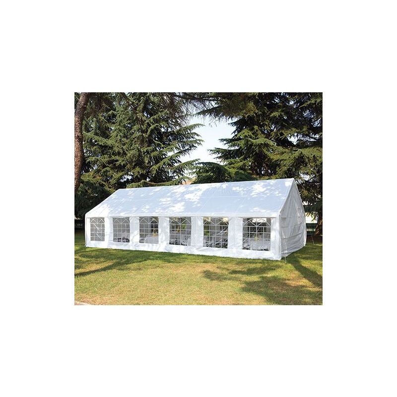 foto del prodotto gazebo party rettangolare 12x6 mt con trattamento ignifugo