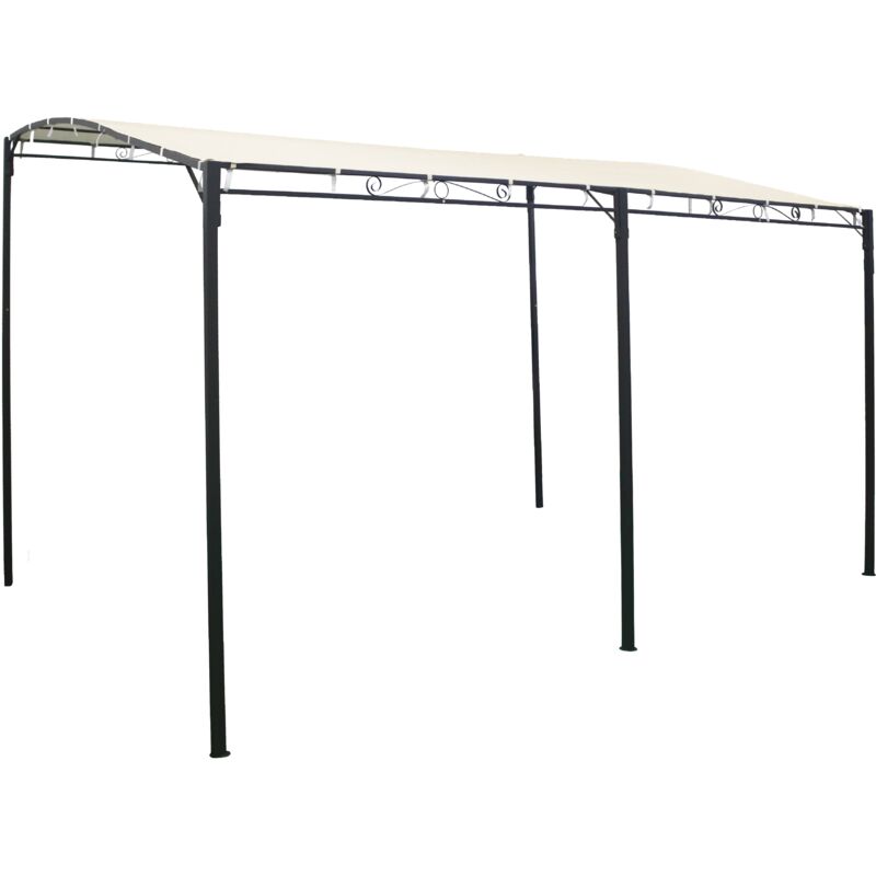 foto del prodotto gazebo pergola in acciaio e poliestere 180 gr