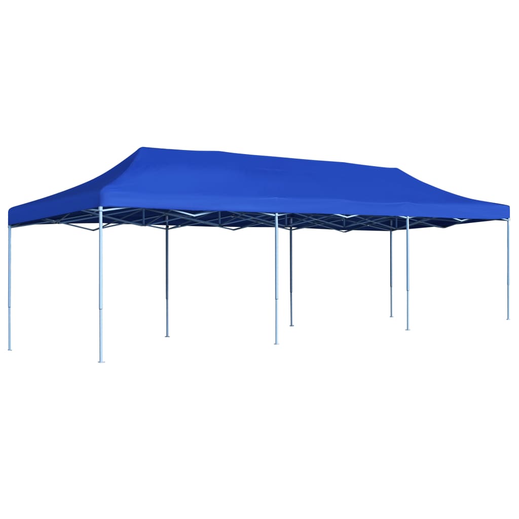 foto del prodotto gazebo pieghevole pop-up 3x9 m blu cod mxl 58144