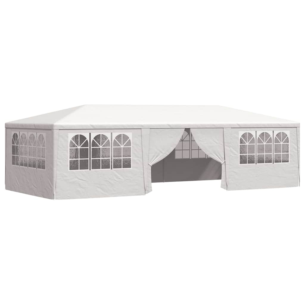 foto del prodotto gazebo professionale con pareti 4x9 m bianco 90 g/m cod mxl 53485