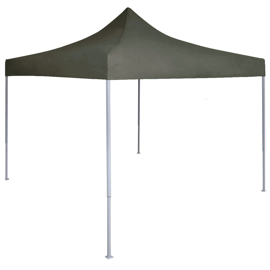 foto del prodotto gazebo professionale pieghevole 2x2m in acciaio antracite