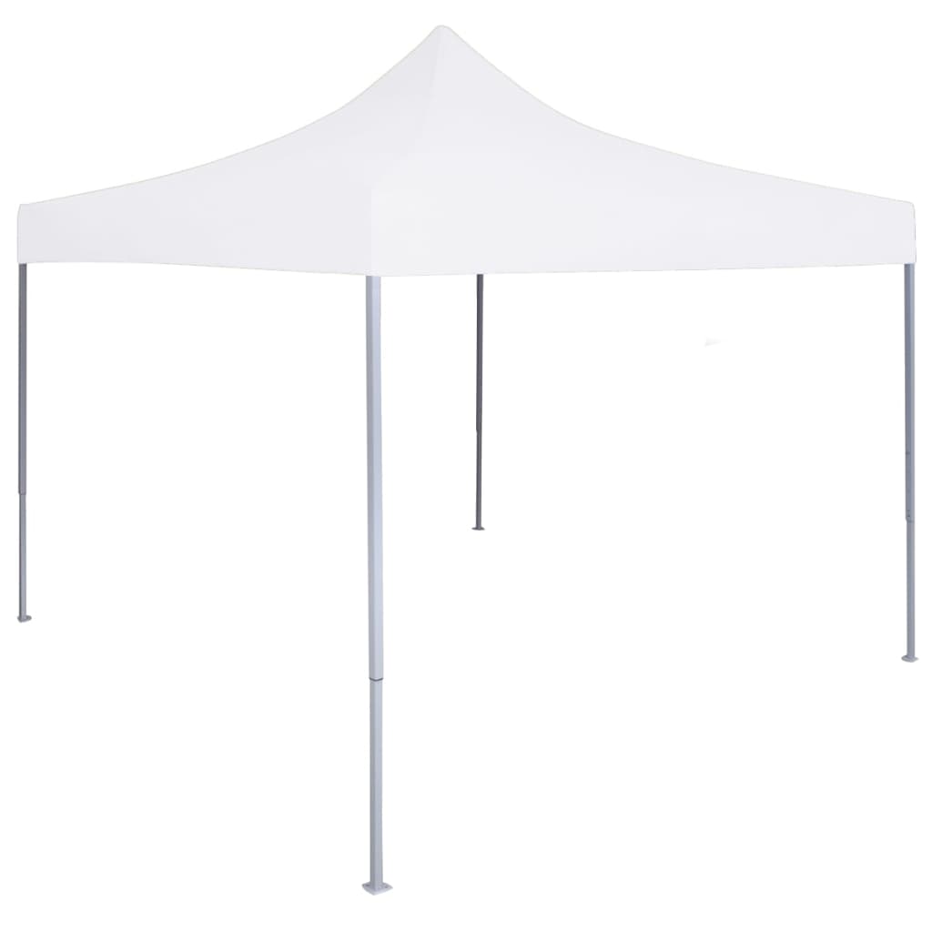 foto del prodotto gazebo professionale pieghevole 3x3m acciaio bianco cod mxl 66047