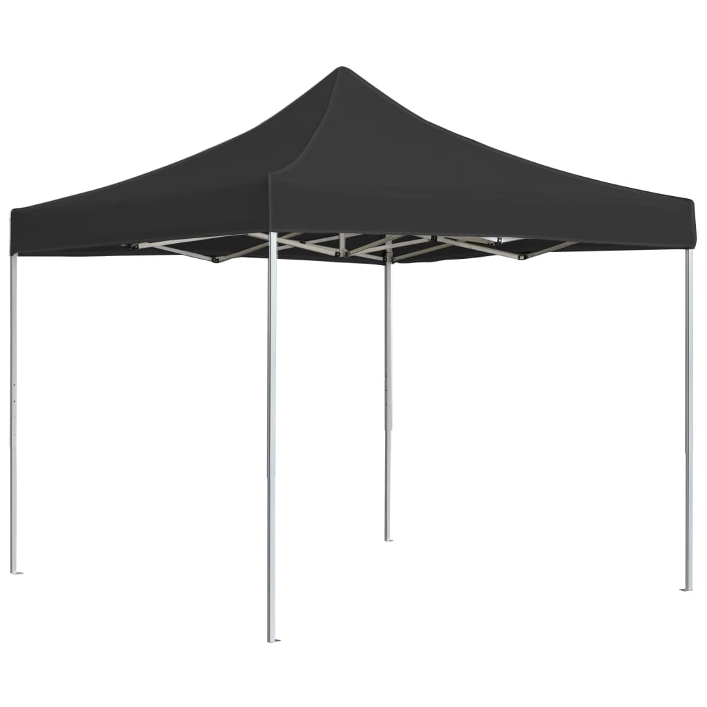 foto del prodotto gazebo professionale pieghevole alluminio 2x2 m antracitecod mxl 83035