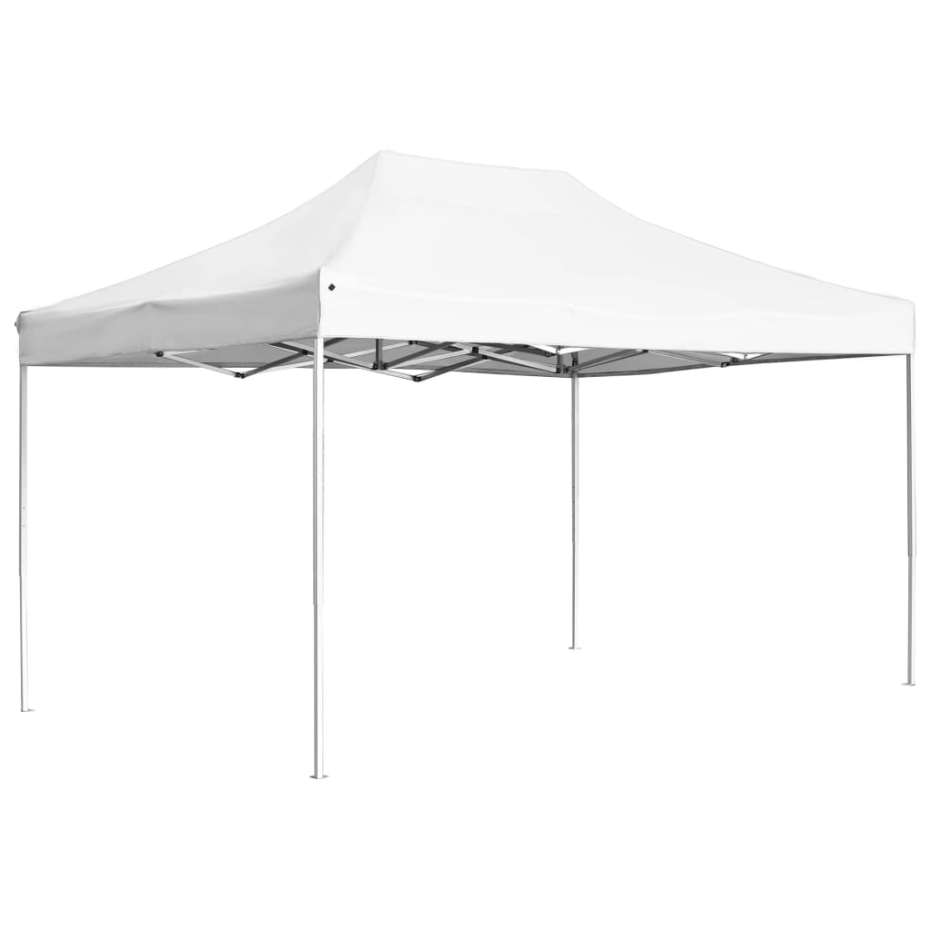 foto del prodotto gazebo professionale pieghevole alluminio 4,5x3 m bianco cod mxl 55287