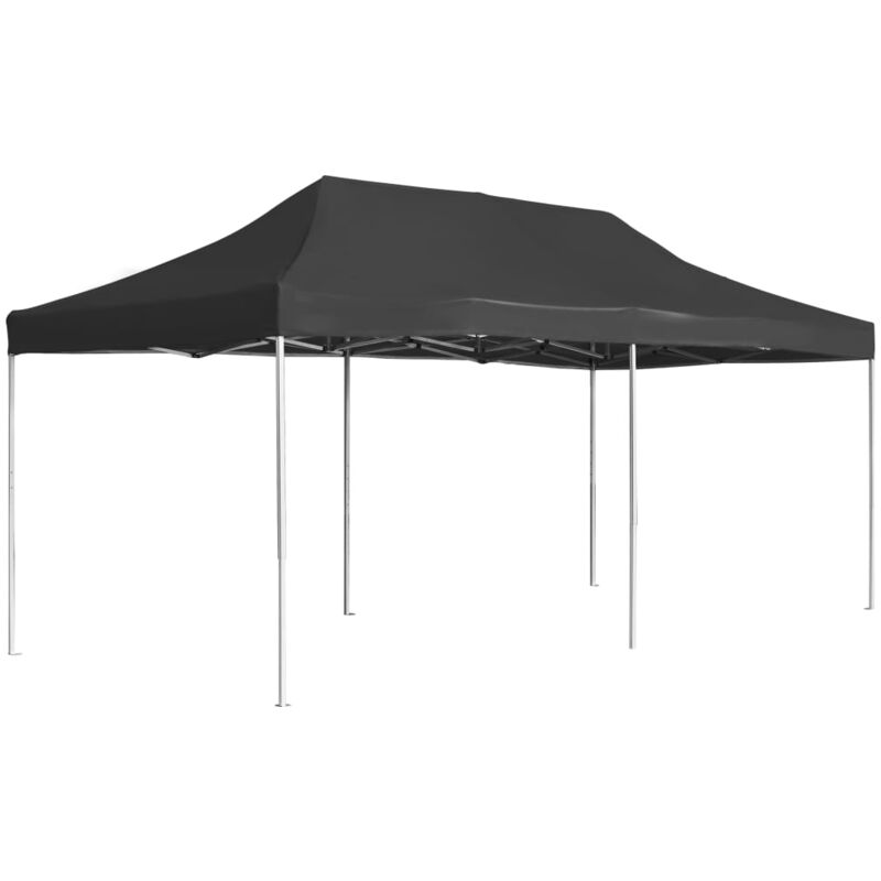 foto del prodotto gazebo professionale pieghevole in alluminio 6x3 m vari colori colore antracite