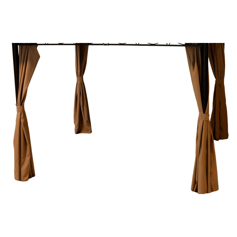 foto del prodotto gazebo ricambio tenda laterale texas 3x3 740266 senza zanzariera