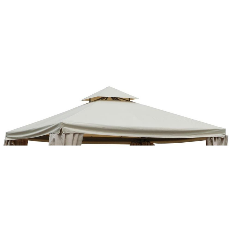 foto del prodotto gazebo ricambio tetto dallas lusso 3x3m art. 7403060000 400gr m2
