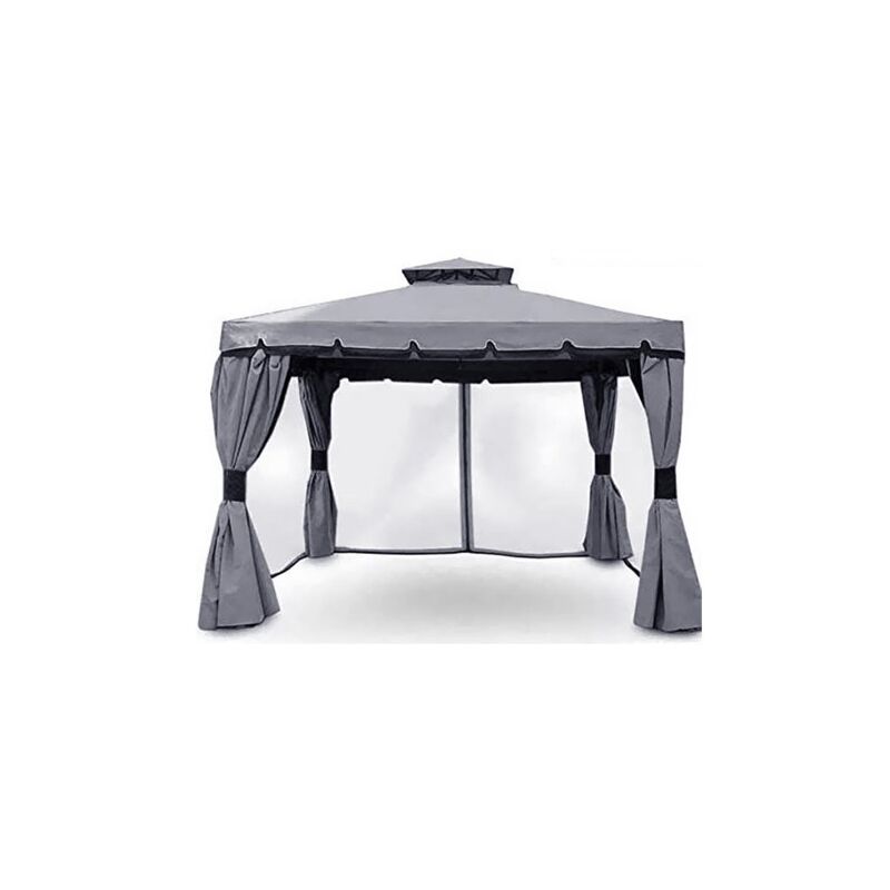 foto del prodotto gazebo royal 3x3mt grigio