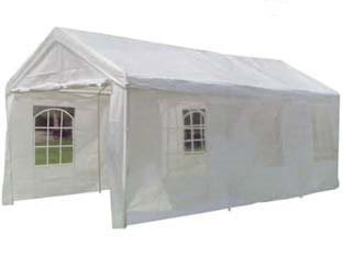 foto del prodotto gazebo sagra bianco 3x6 c finestre 1collo 