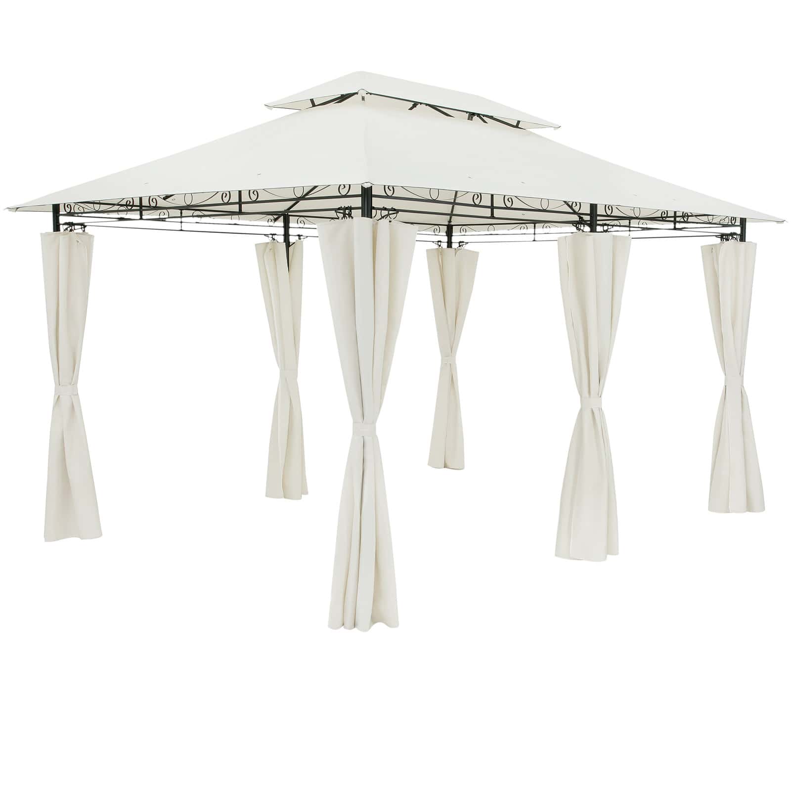 foto del prodotto gazebo topas 3x4m crema