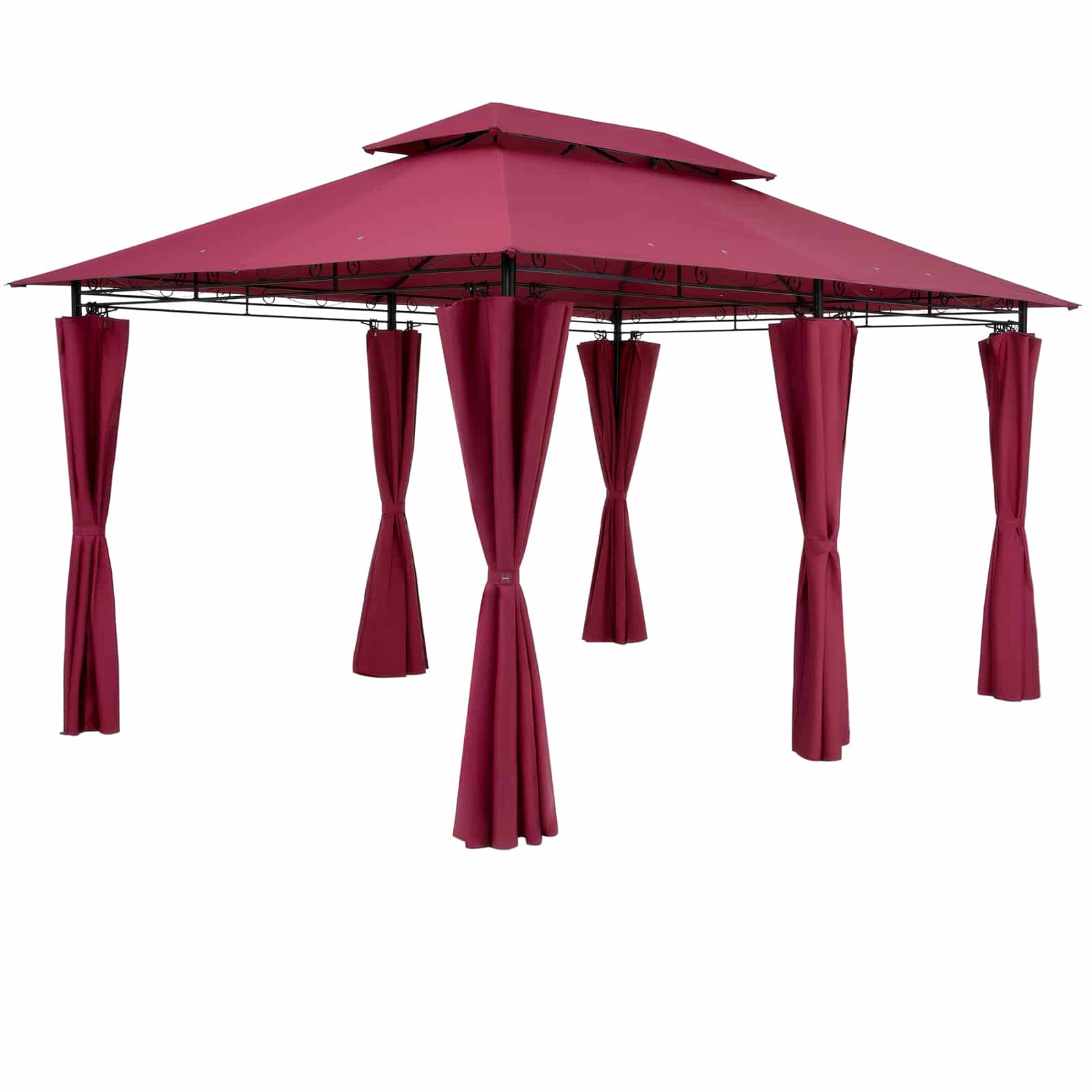 foto del prodotto gazebo topas 3x4m rosso