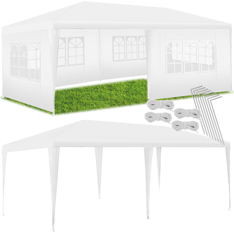 foto del prodotto gazebo vivara 6 x 3 m con 5 pareti laterali padiglione, tenda da giardino, padiglione da giardino