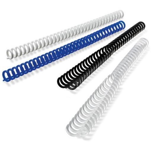 foto del prodotto gbc dorsi clickbind neri 16 mm 50 - 387357e