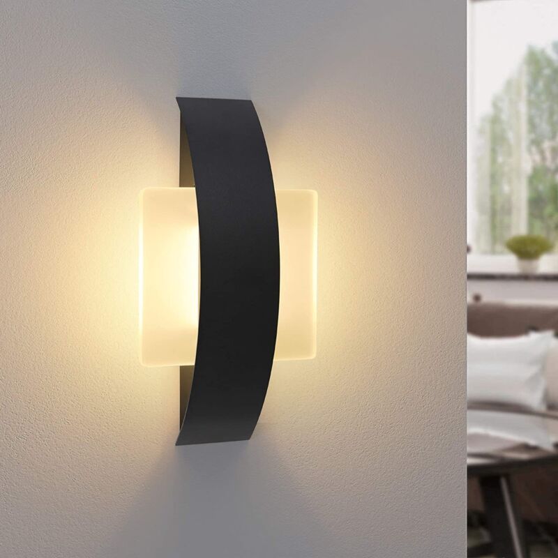 foto del prodotto gbly 2er led lampada da parete per interni corridoio bianco caldo design modernosedia da letto in acrilico 6w 3000k illuminazione a parete a
