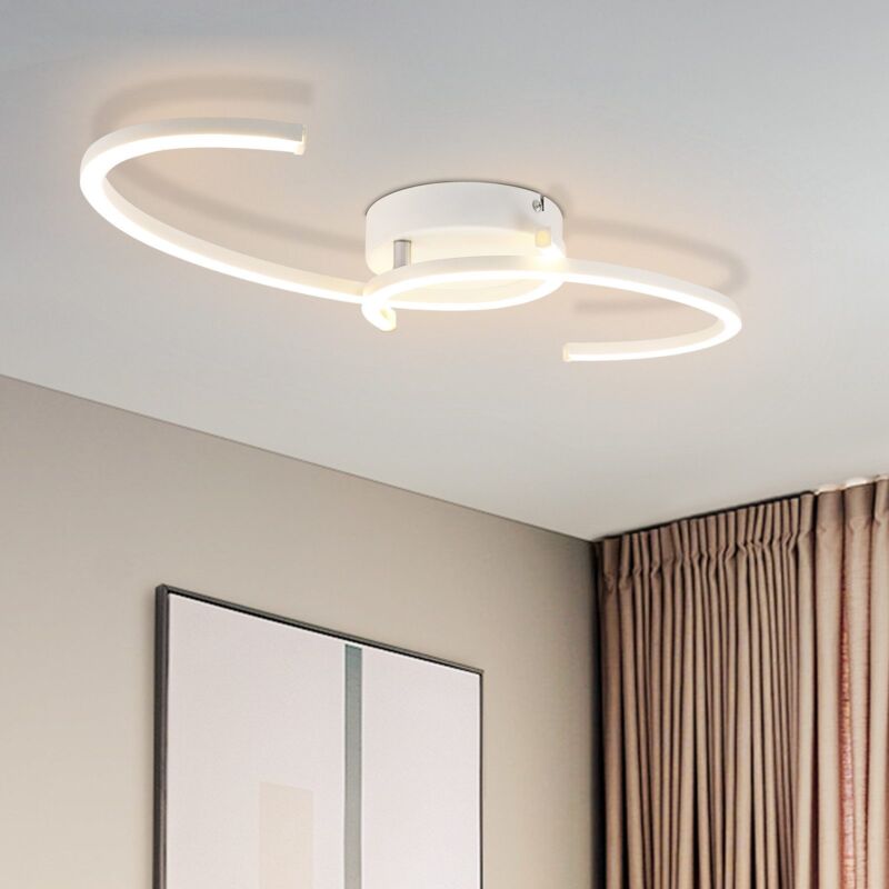 foto del prodotto gbly apparecchio da soffitto led 24w, lampada per salone di design moderno, lampada per camera da letto a 3000k caldo, lampada per cucina e salone,