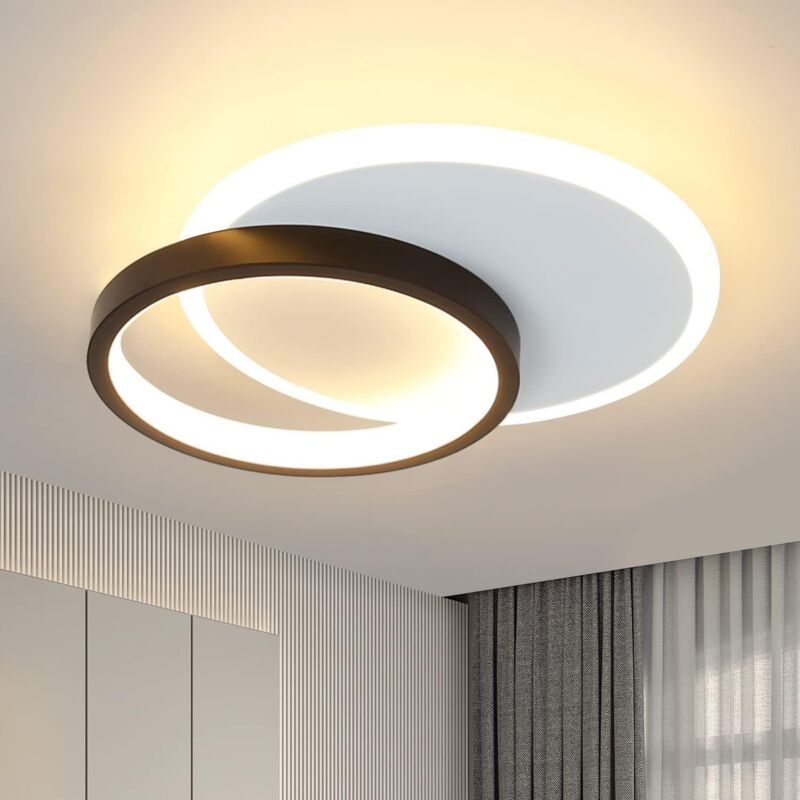 foto del prodotto gbly impianto luminoso led per salotto lampada da cucina a 12w, 3000k luce calda, lampada per camera con design moderno, lampada per corridoio.