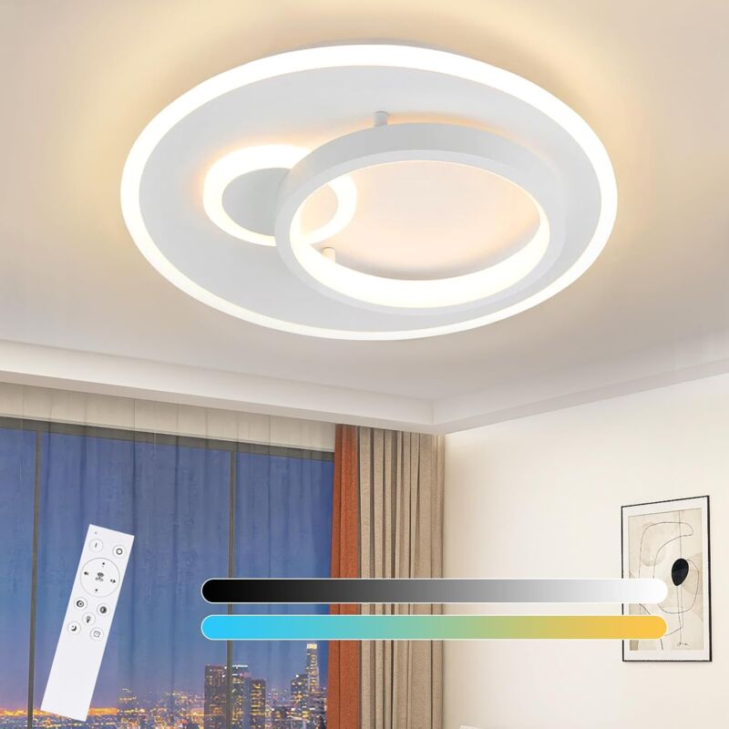 foto del prodotto gbly lampada da soffitto a led soggiorno dimmerabile con telecomando lampada per camera da letto design moderno lampada per camera da letto