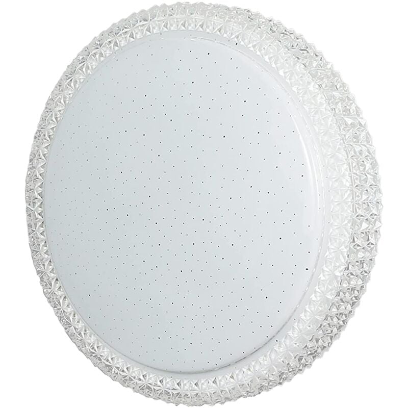 foto del prodotto gbly lampada da soffitto led a intensit regolabile con telecomando 18 w lampada da camera con telecomando 30 cm cristallo moderno stellato