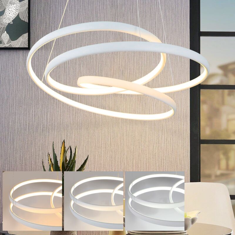 foto del prodotto gbly lampada da tavolo a sospensione lampada da tavolo a led 55w dimmerabile a sospensione 50cm lampada con telecomando lampada da tavolo a