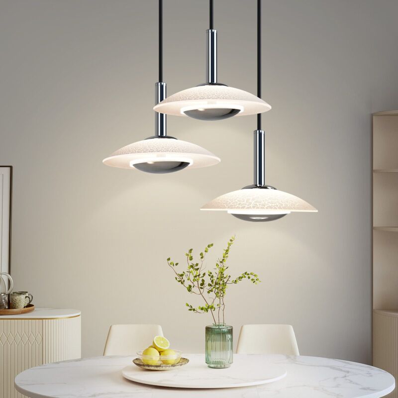 foto del prodotto gbly suspension lampada a sospensione led lampada da sala da pranzo di design moderno, sospensione per sala da pranzo, 3000k luce calda bianca,