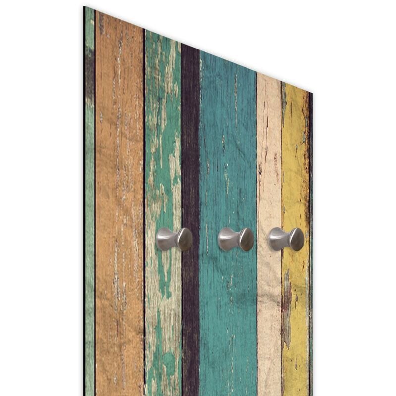foto del prodotto gbshop appendiabiti, legno colorato 25x70