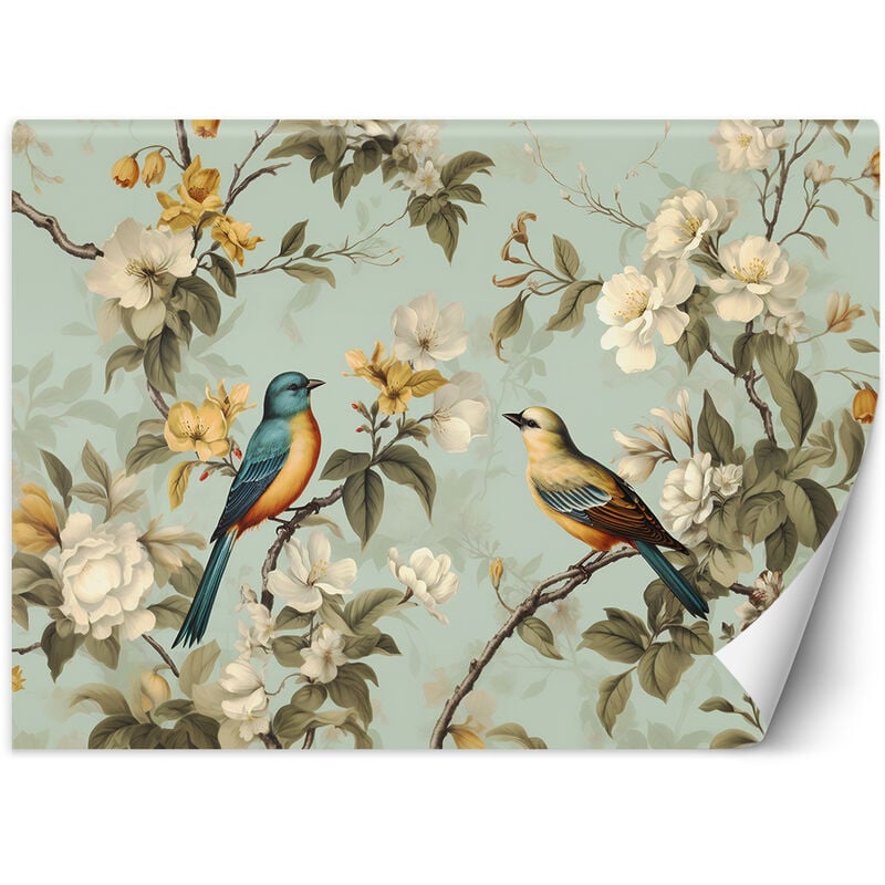 foto del prodotto gbshop wallpaper, birds on a branch 100x70