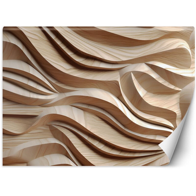 foto del prodotto gbshop wallpaper, waves abstract 3d 100x70