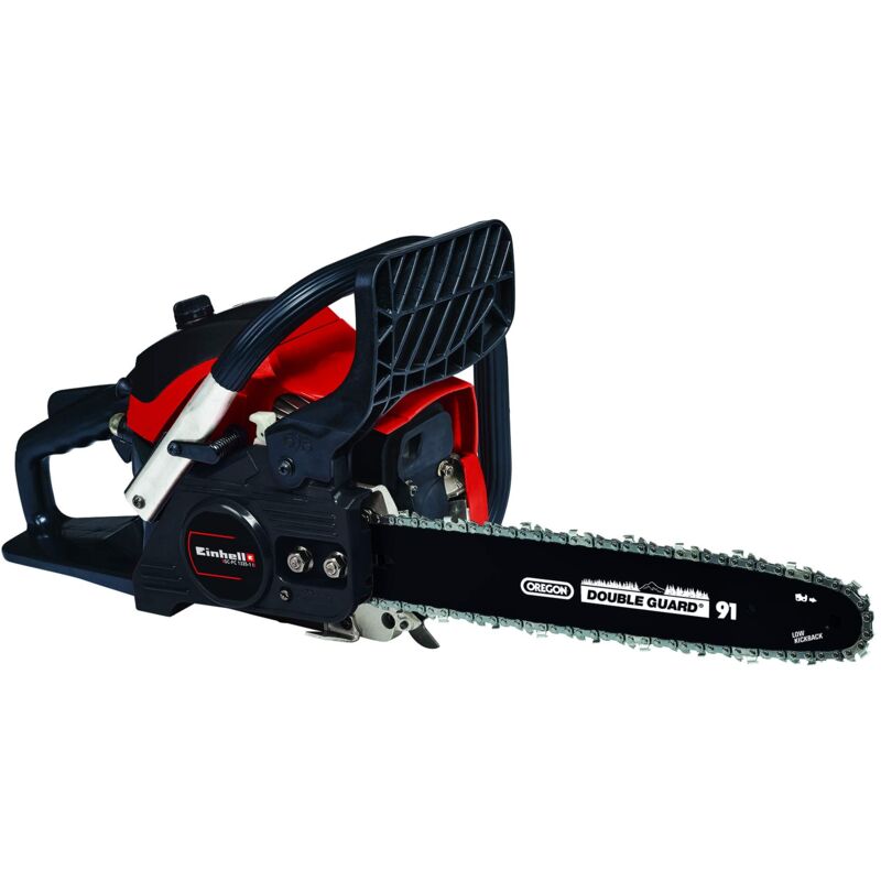 foto del prodotto gc pc 1335 1 i motosega benzina, motore 2 tempi, cilindrata 37,2 cc, potenza 1.3 kw, barra 35 cm, taglio 34,5 cm, vel, catena 21,9 m s, serbatoio