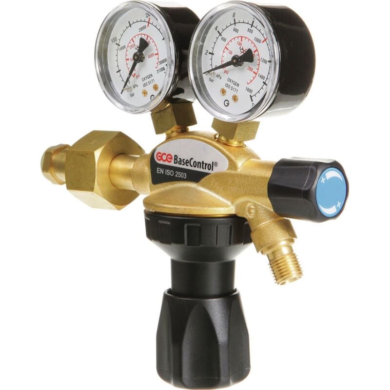 foto del prodotto gce - regolatore di pressione bombola basecontrol ossigeno 200bar 1 stadio rh na