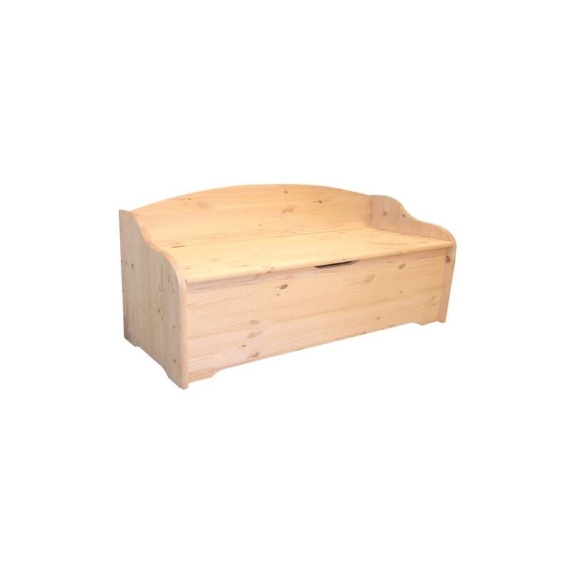 foto del prodotto gdlc cassapanche cassapanca baule bauli in legno tirolese cm. l100xp41xh67