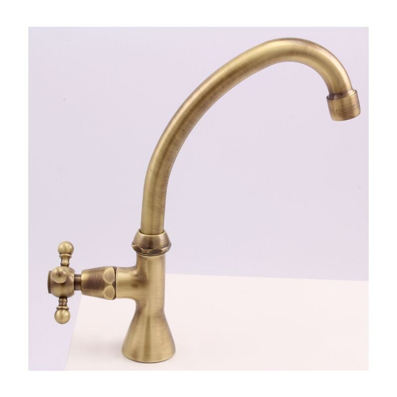 foto del prodotto gdlc rubinetto bronzato per lavello decogarden parigi attacco 1 2 