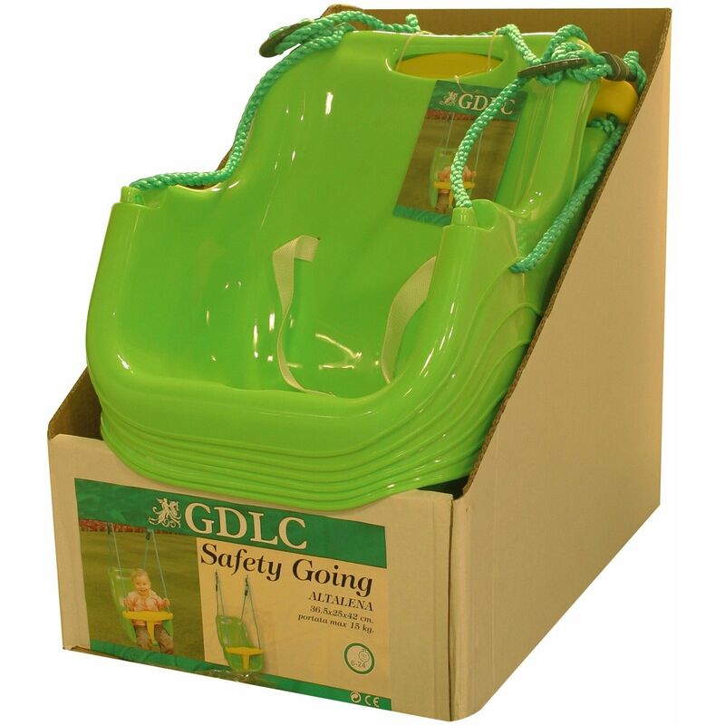 foto del prodotto gdlc seggiolino per altalena con imbarcatura di sicurezza baby con corde safety going